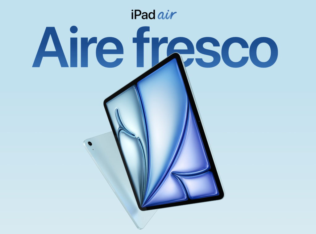 Nuevo iPad Air "Aire fresco"